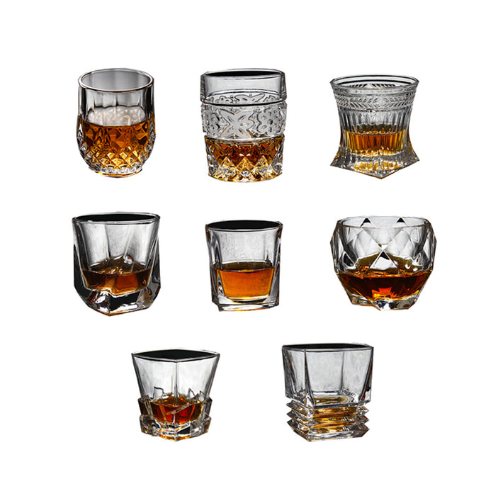 Crystal Cup Wine Glasses Whiskey Glass Creative Shape Glasses,A18