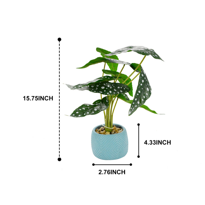 35-40cm Artificial Plants Bonsai Plant Flowers Potted Home Ornaments Table Office Decor
