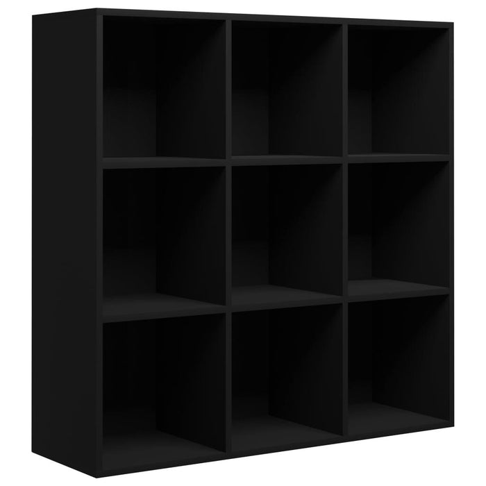 Book Cabinet Black 38.6"x11.8"x38.6"
