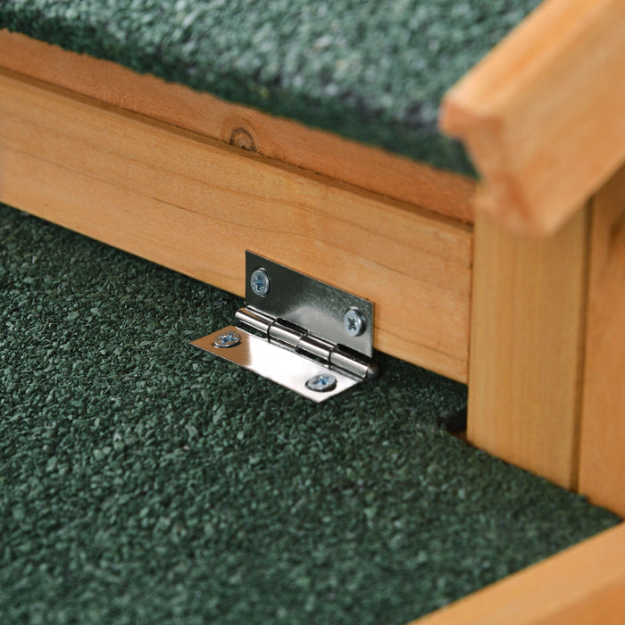 Topmax Large Outdoor Wooden Chicken Coop Poultry Cage Rabbit Hutch