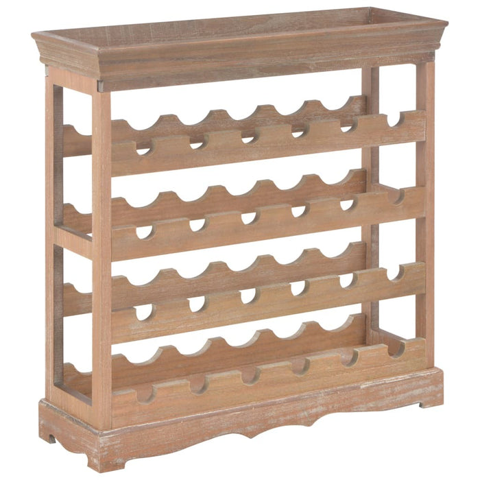 Classic Brown Wine Cabinet