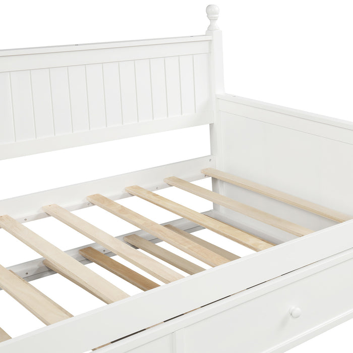 Wilsons Twin Size Wooden Daybed with Trundle