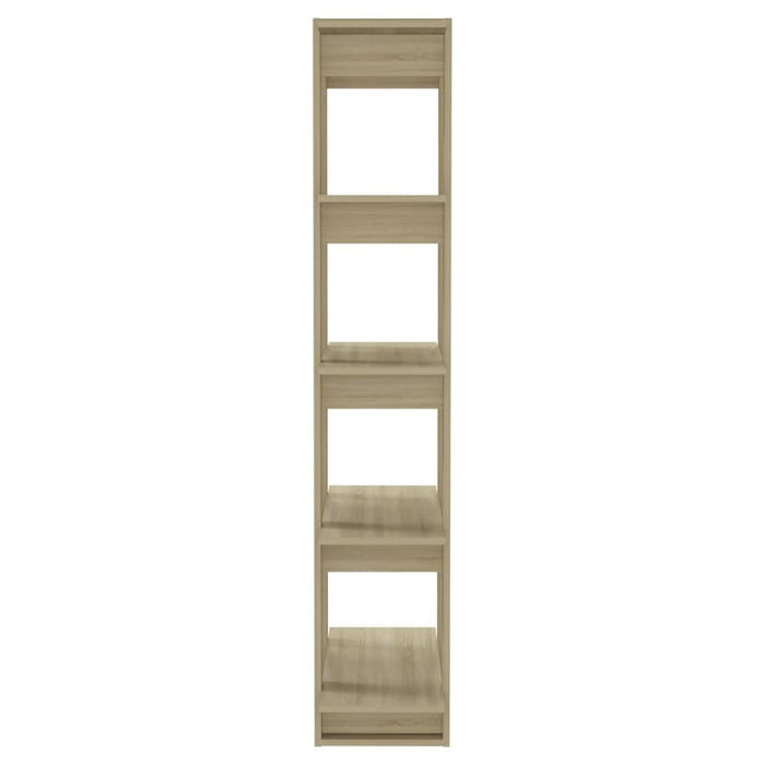 Book Cabinet/Room Divider Sonoma Oak 31.5"x11.8"x63" Chipboard