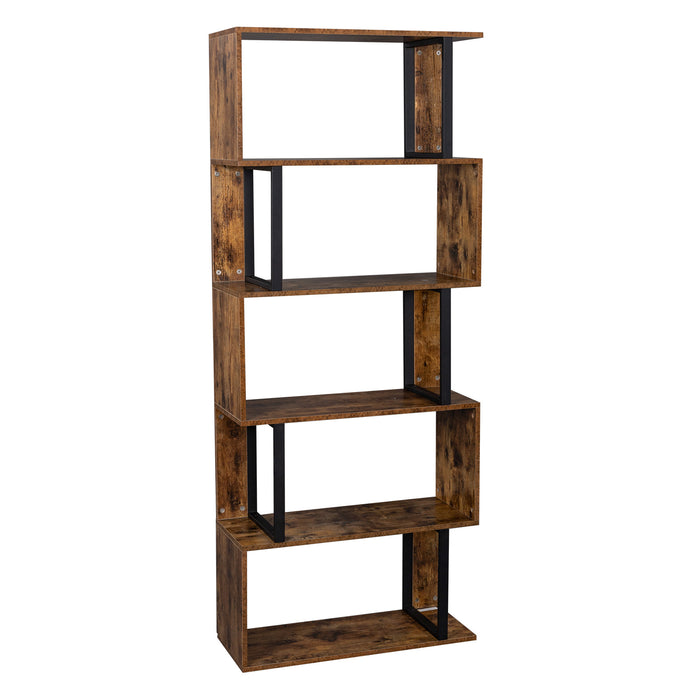 5 Tier Display Freestanding Multifunctional Decorative Storage Shelf