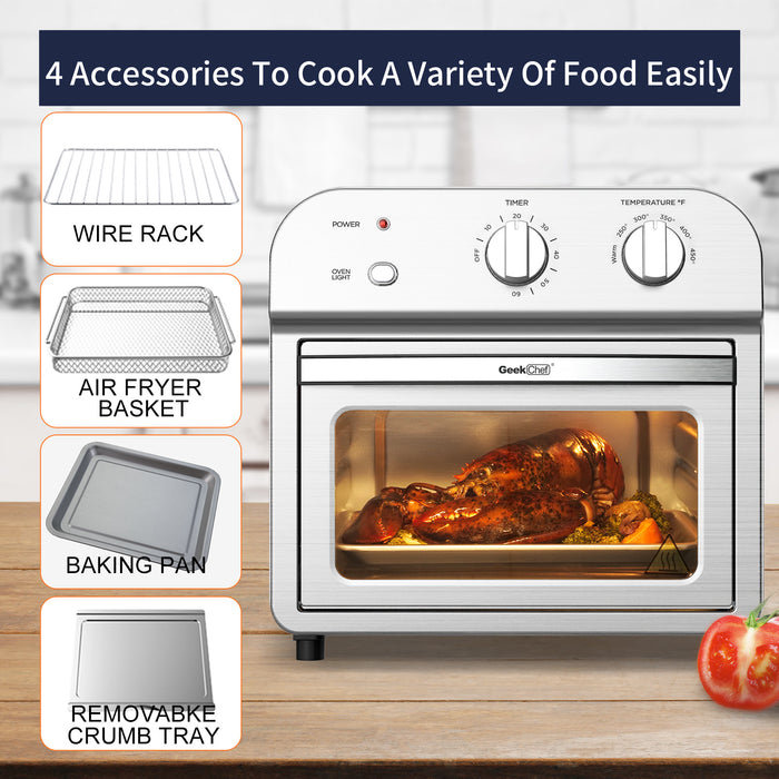Geek Chef 10.5 QT Convection Air Fryer Toaster Oven