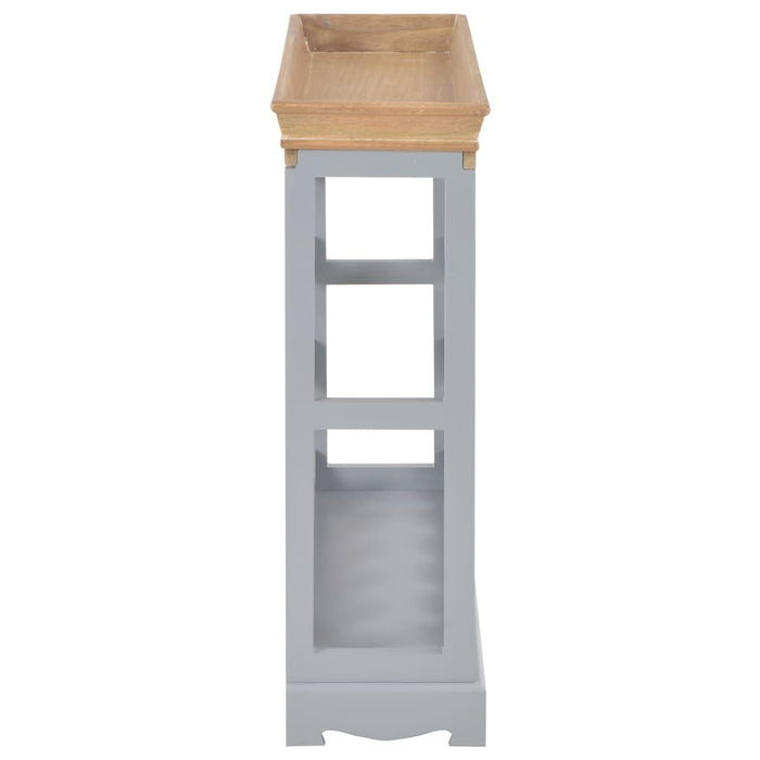Classic Gray Wine Rack
