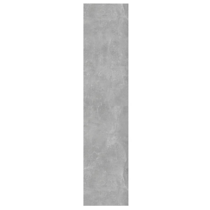 Book Cabinet/Room Divider Concrete Gray 23.6"x11.8"x53.1" Engineered Wood