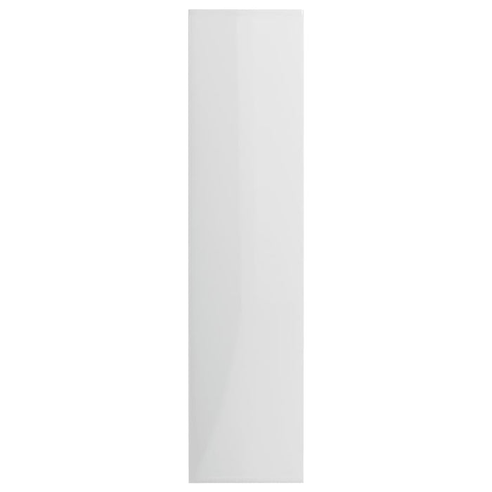 Book Cabinet High Gloss White 19.7"x9.8"x41.7"