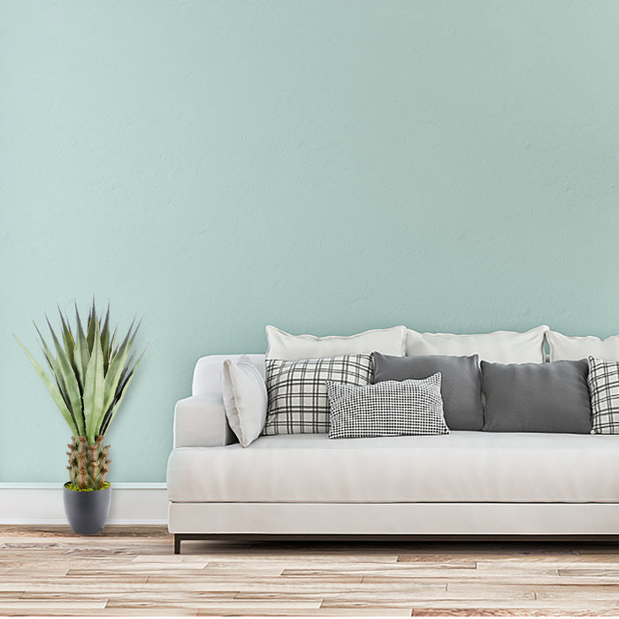 86cm Agave 25lvs Artificial Plants with 7.7"black pot