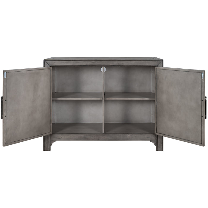 40'' Modern Console Table Sofa Table for Living Room with 2 Shelves