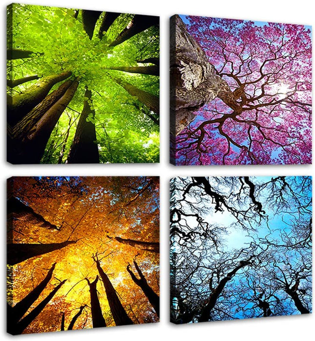 Four Seasons Landscape Wall Art