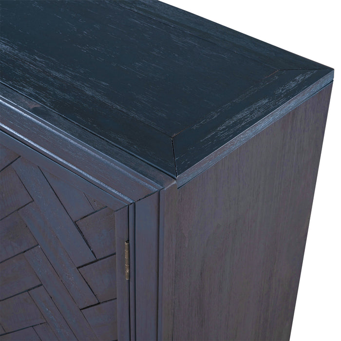 40'' Modern Console Table Sofa Table for Living Room with 2 Shelves