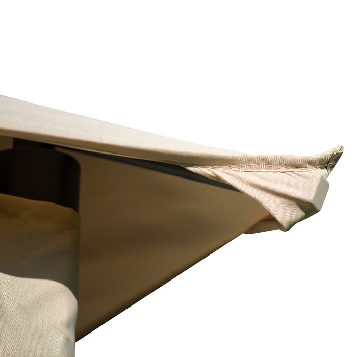 Pragos Classic Double Tiered Grill Canopy UV Protection
