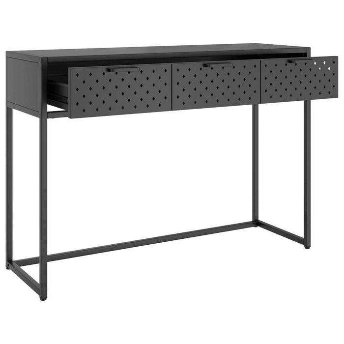Classic Console Table Anthracite 41.7"x13.8"x29.5" Steel