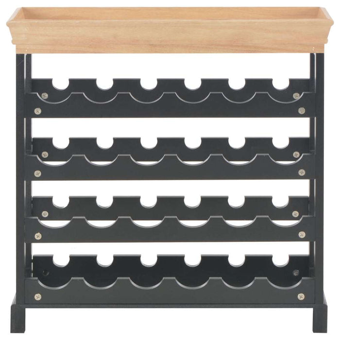 Classic Black Wine Cabinet