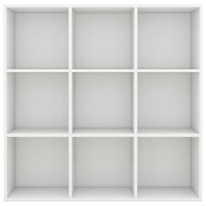 Book Cabinet White 38.6"x11.8"x38.6"