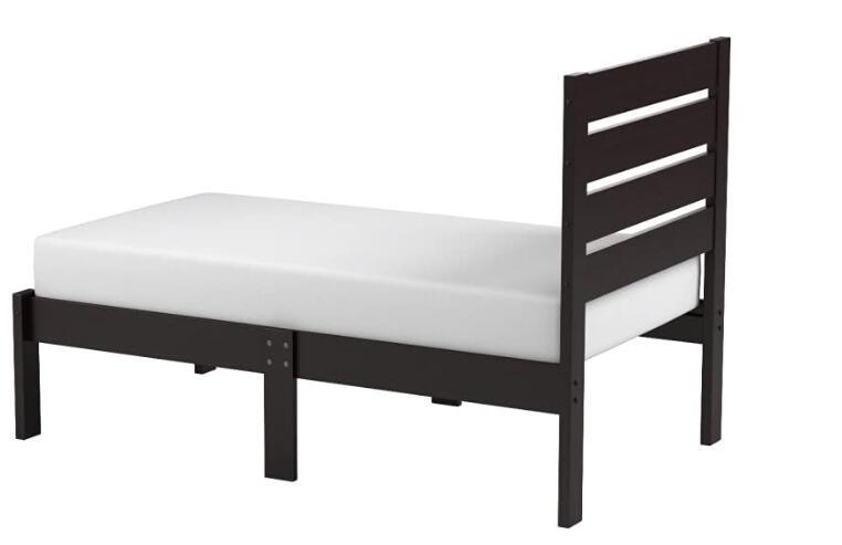 Kenney Twin Bed in Espresso