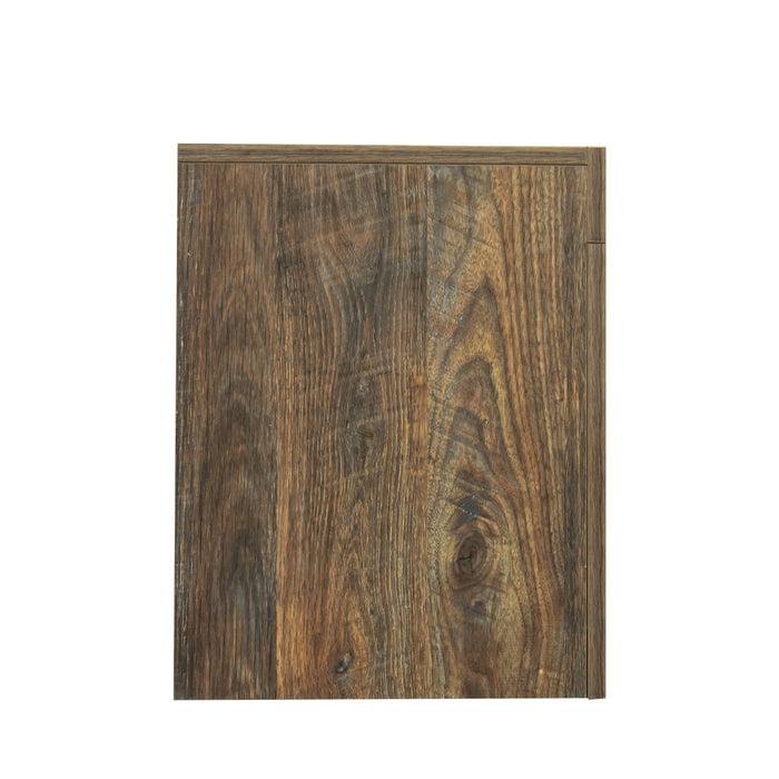 TV Stand with LED RGB Lights,Flat Screen TV Cabinet, Gaming Consoles - in Lounge Room, Living Room and Bedroom, brown