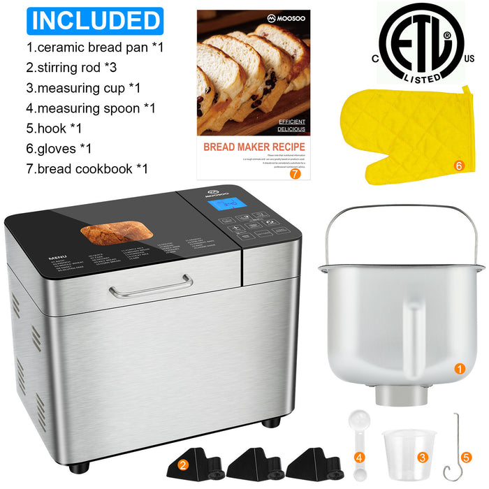 MOOSOO Bread Machine MB30