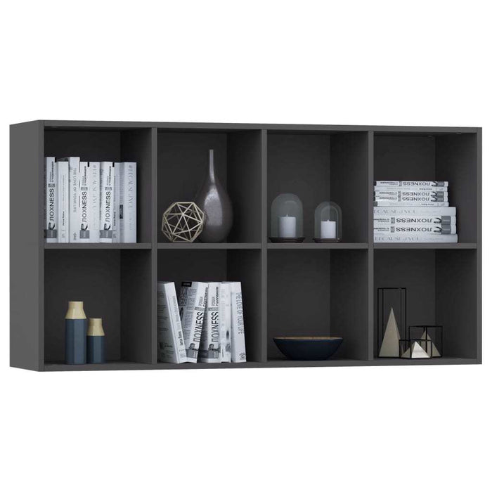 Book Cabinet/Sideboard Gray 26"x11.8"x51.2"