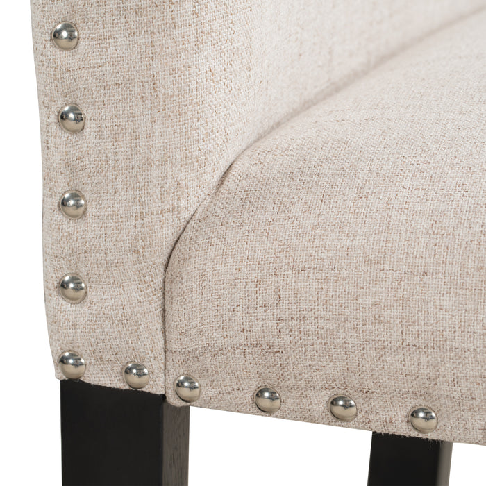 Faux Marble 5-Piece Dining Set Table with 4 Thicken Cushion Dining Chairs