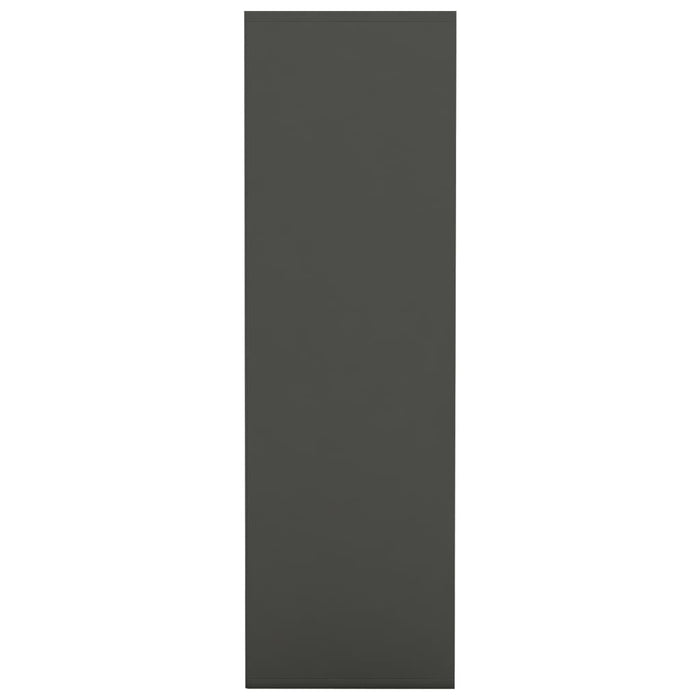 Book Cabinet Gray 38.6"x11.8"x38.6"