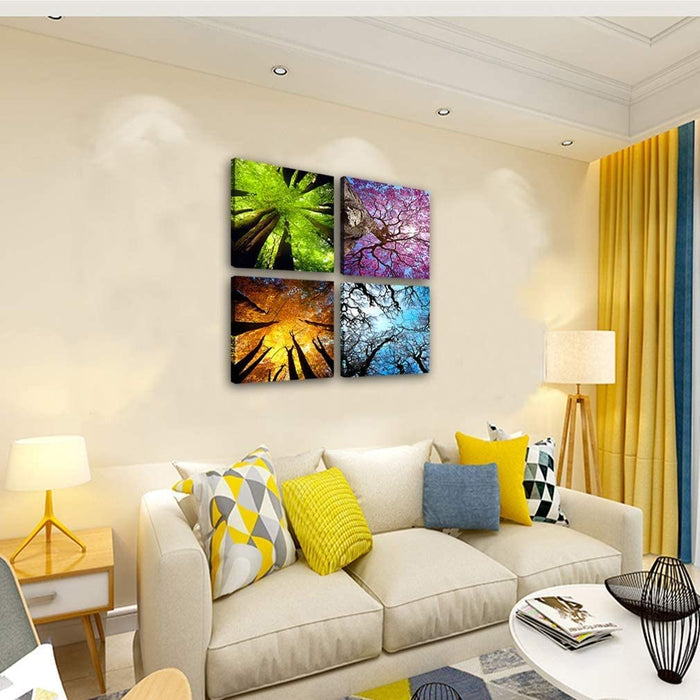 Four Seasons Landscape Wall Art