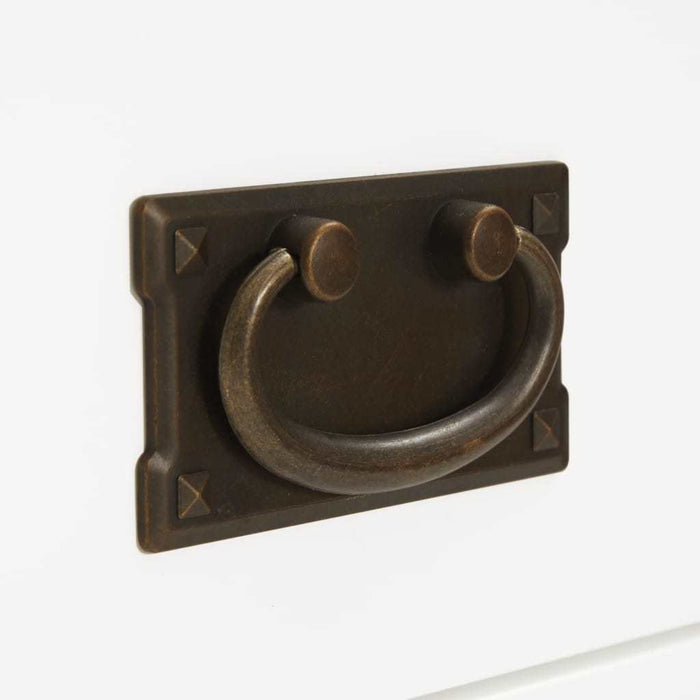 Classic White Wine Cabinet Solid Oak Wood