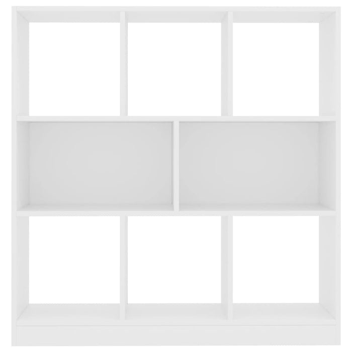 Book Cabinet White 38.4"x11.6"x39.4" Chipboard