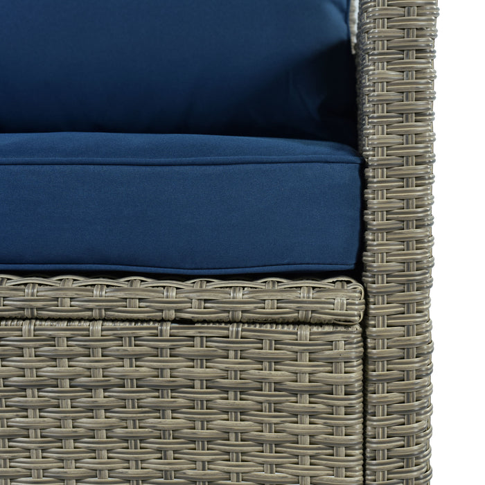 5-Piece Wicker Patio Set