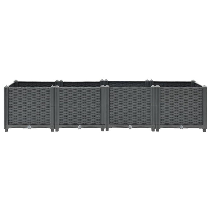 Raised Bed 63"x15.7"x15" Polypropylene