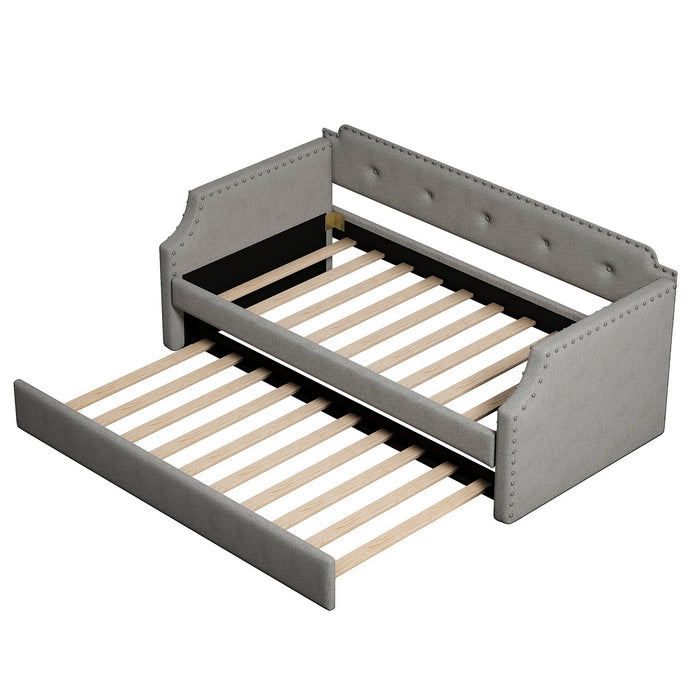 Masons Upholstered Daybed with Trundle,