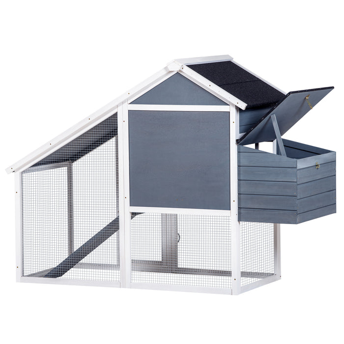 Sturdy Pet Rabbit Hutch Wooden House Chicken Coop for Small Animals