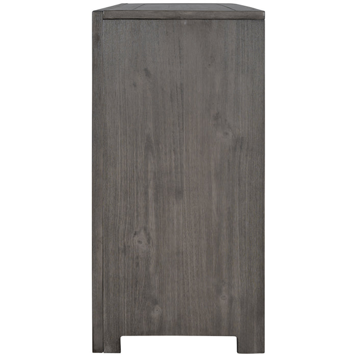 40'' Modern Console Table Sofa Table for Living Room with 2 Shelves