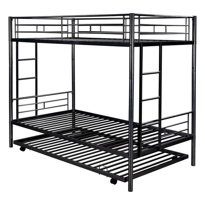 Good Living Twin over twin bunk bed with trundle