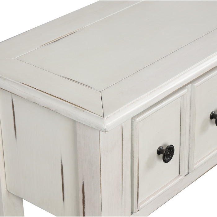 Rustic Entryway Console Table