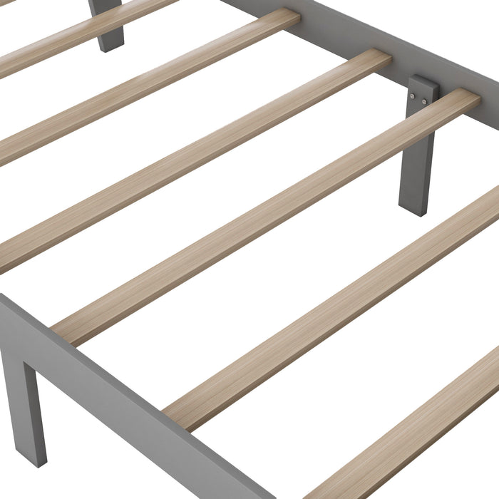 Twin Size Platform Bed with Drawer