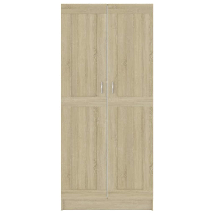 Book Cabinet Sonoma Oak 32.5"x12"x73" Chipboard
