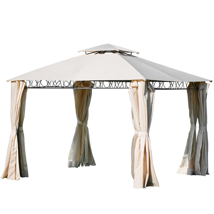 Pragos Classic Double Tiered Grill Canopy UV Protection