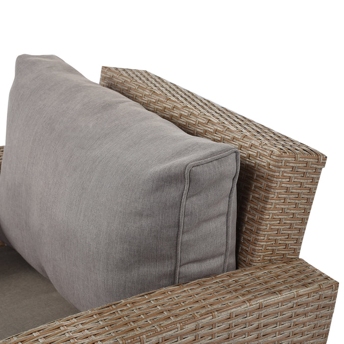 4-Piece Conversation Outdoor Patio Furniture Set