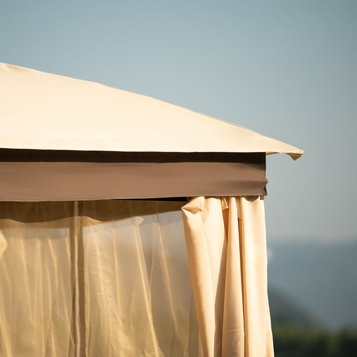 Habao Powder Coat Outdoor Canopy Soft Top Party Gazebo