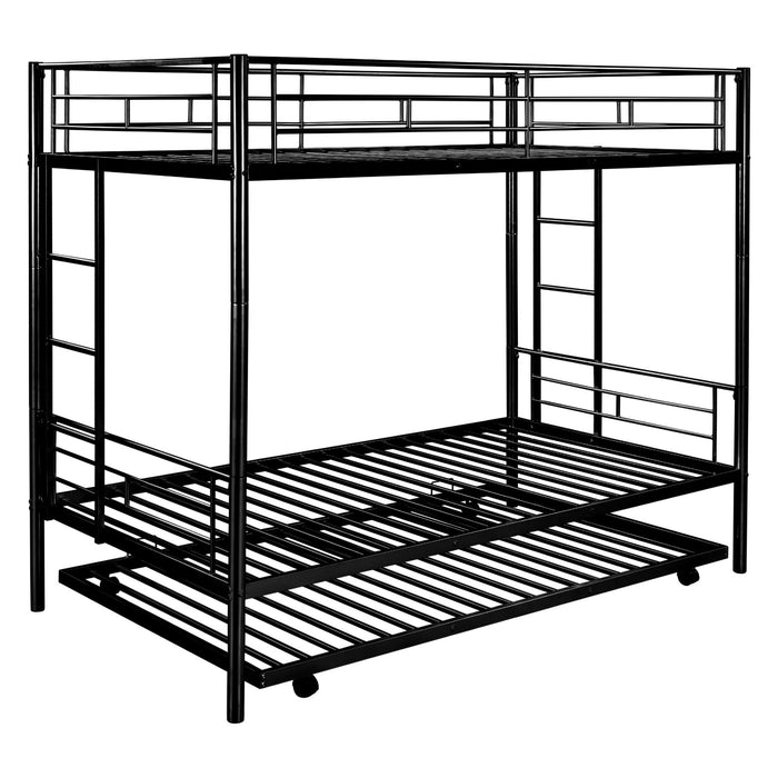 Good Living Twin over twin bunk bed with trundle