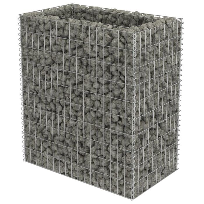 Gabion Raised Bed Galvanized Steel 35.4"x19.7"x39.4"
