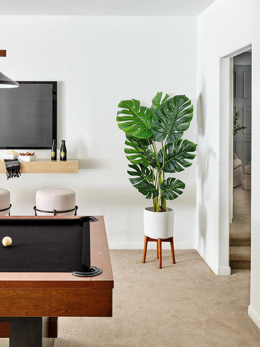 110cm Open Smile Artificial Home Decor Tree