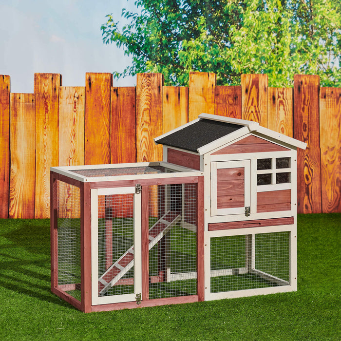 Large Chicken Coop Wooden Rabbit Hutch Auburn