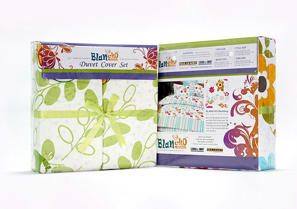 [Grapevine Leisure] 100% Cotton 4PC Sheet set (Full Size)