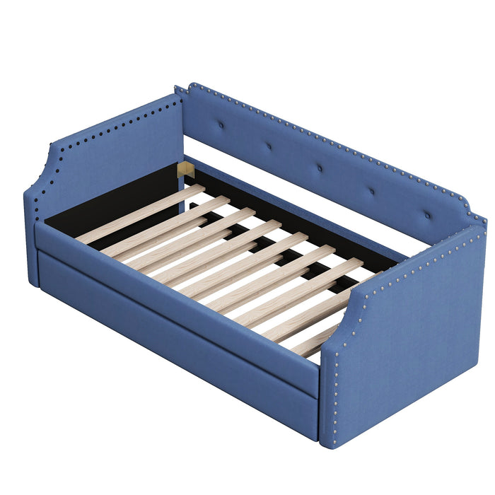 Masons Upholstered Daybed with Trundle,