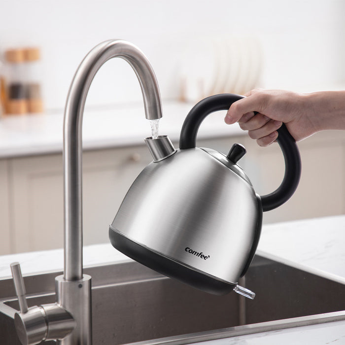 COMFEE' Stainless Steel 1.8L Electric Kettle