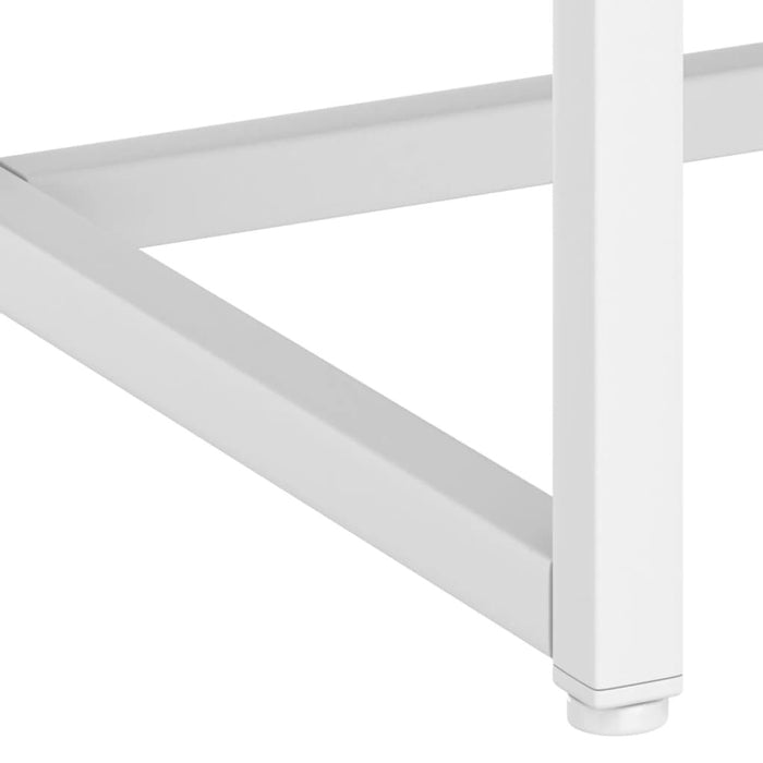Classic (Large) Console Table White 41.7"x13.8"x29.5" Steel