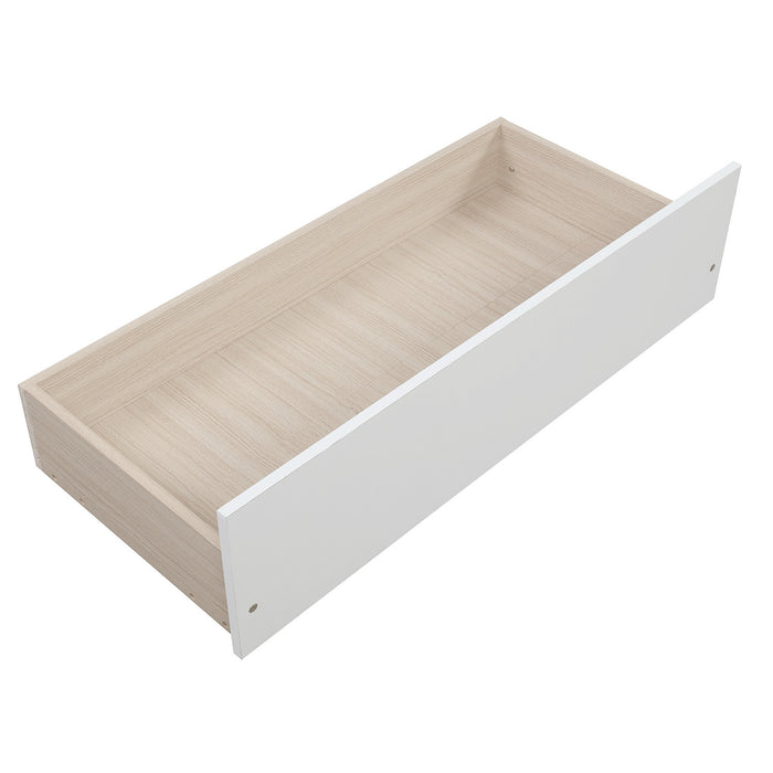 Simple Living Full over Full Bunk Bed with Twin Size Trundle